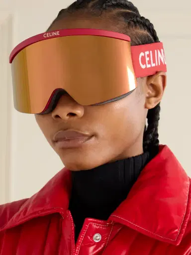 CELINE Eyewear Mirrored Ski Goggles | Thumbnail 2