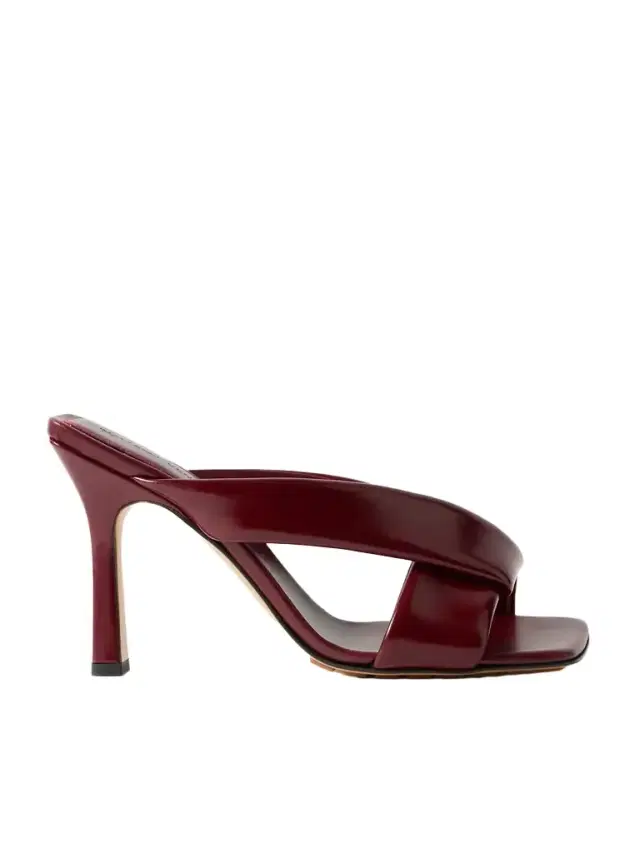 Riva Padded Leather Mules