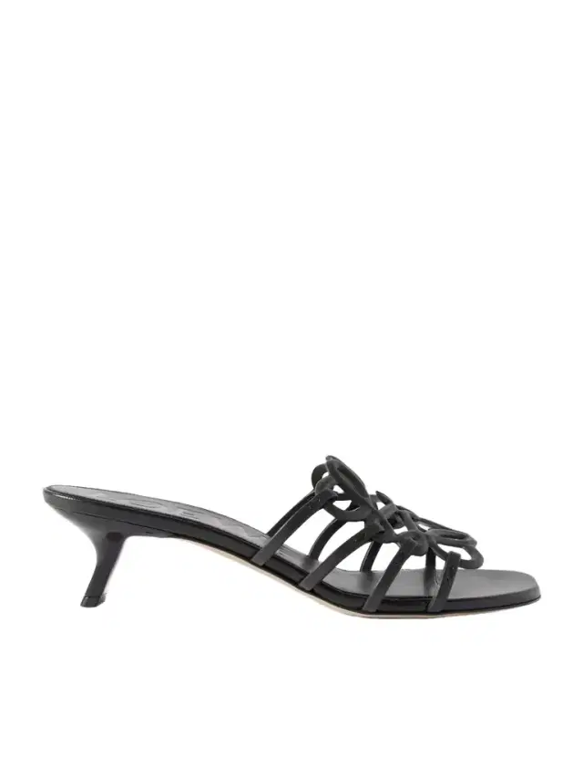 + Paula's Ibiza Petal Anagram Leather Sandals