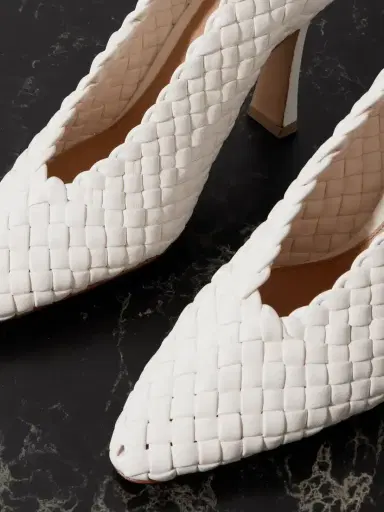 Bottega Veneta Sofia Intrecciato Leather Pumps | Thumbnail 4 Bottega Veneta Sofia Intrecciato Leather Pumps | Thumbnail 4