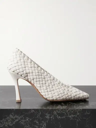 Bottega Veneta Sofia Intrecciato Leather Pumps | Thumbnail 1 Bottega Veneta Sofia Intrecciato Leather Pumps | Thumbnail 1