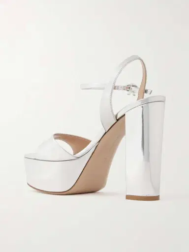 Gianvito Rossi Marlena 85 Mirrored-leather Platform Sandals | Thumbnail 3 Gianvito Rossi Marlena 85 Mirrored-leather Platform Sandals | Thumbnail 3