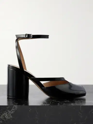 Maison Margiela Tabi Split-toe Glossed Leather Pumps | Thumbnail 1 Maison Margiela Tabi Split-toe Glossed Leather Pumps | Thumbnail 1