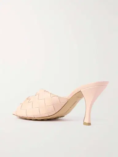Bottega Veneta Blink Twisted Intrecciato Leather Mules | Thumbnail 3