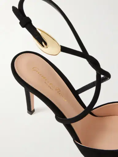 Gianvito Rossi Jungle Mamba 85 Suede Pumps | Thumbnail 4 Gianvito Rossi Jungle Mamba 85 Suede Pumps | Thumbnail 4