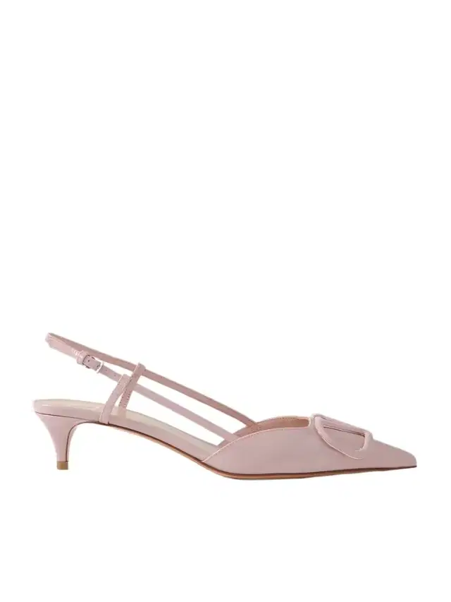 Vlogo 40 Patent-leather Slingback Pumps