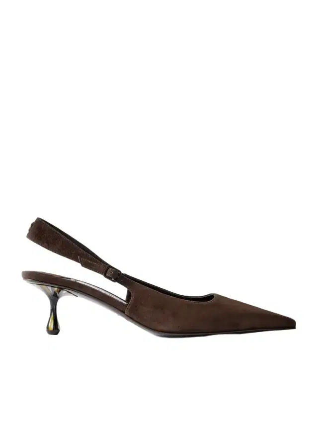 Jimmy Choo Amel 50 Suede Slingback Pumps