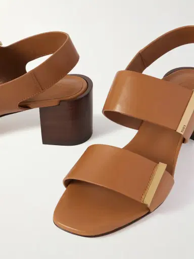 Tod's Leather Slingback Sandals | Thumbnail 4 Tod's Leather Slingback Sandals | Thumbnail 4