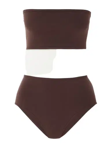 Alaïa Stretch-jersey Bandeau Bra And Briefs Set | Thumbnail 1 Alaïa Stretch-jersey Bandeau Bra And Briefs Set | Thumbnail 1