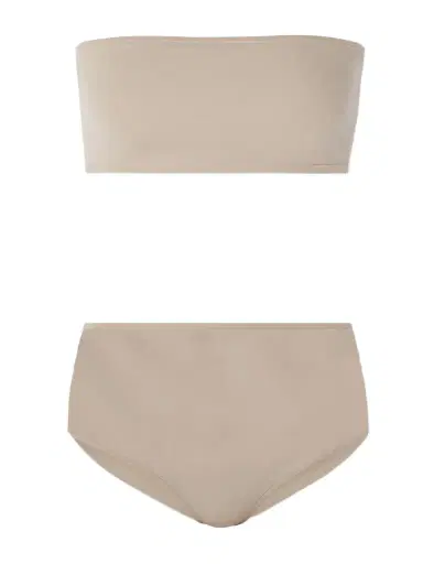 Alaïa Stretch-jersey Bandeau Bra And Briefs Set | Thumbnail 1 Alaïa Stretch-jersey Bandeau Bra And Briefs Set | Thumbnail 1