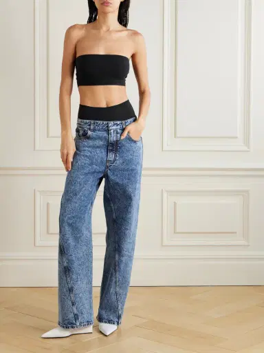 Alaïa Stretch-jersey Bandeau Bra And Briefs Set | Thumbnail 3 Alaïa Stretch-jersey Bandeau Bra And Briefs Set | Thumbnail 3