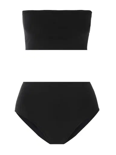 Alaïa Stretch-jersey Bandeau Bra And Briefs Set | Thumbnail 1 Alaïa Stretch-jersey Bandeau Bra And Briefs Set | Thumbnail 1