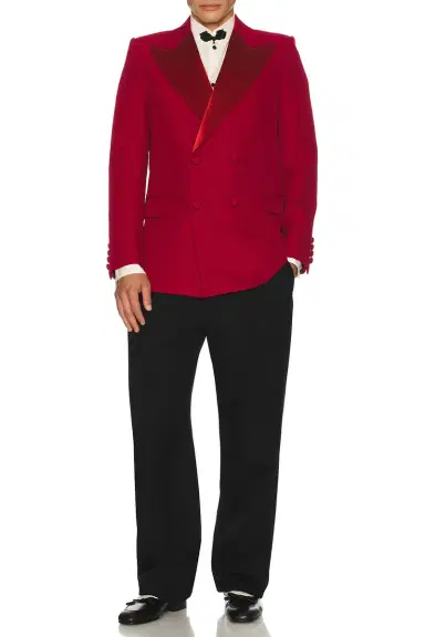 Valentino Classic Double Breasted Blazer | Thumbnail 4 Valentino Classic Double Breasted Blazer | Thumbnail 4