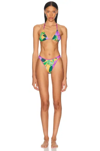 Heavy Manners High Cut Full Bikini Bottom | Thumbnail 4