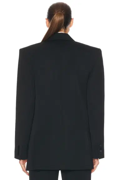 Saint Laurent Double Breasted Blazer | Thumbnail 3