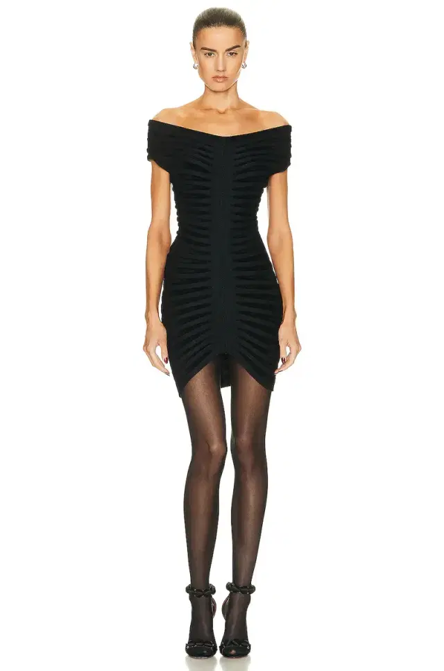 ALAÏA 3d Velvet Dress