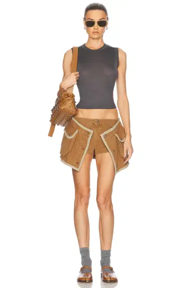R13 Layered Skort | Thumbnail 5 R13 Layered Skort | Thumbnail 5