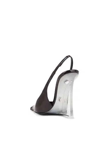 Saint Laurent Miller Wedge Pump | Thumbnail 3 Saint Laurent Miller Wedge Pump | Thumbnail 3