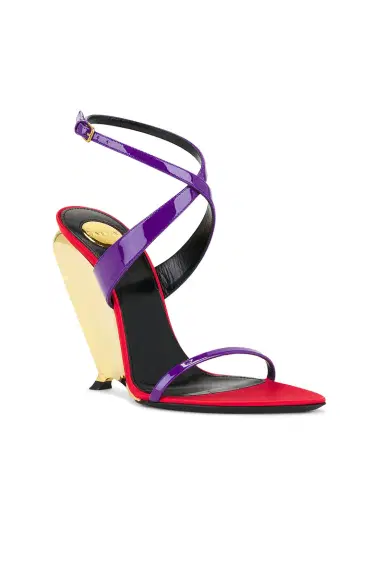 Saint Laurent Gippy Wedge Sandal | Thumbnail 2 Saint Laurent Gippy Wedge Sandal | Thumbnail 2