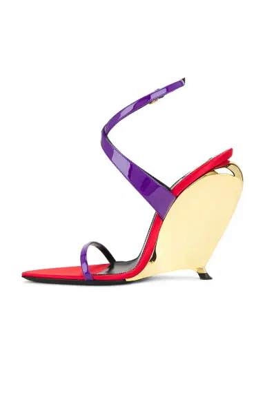 Saint Laurent Gippy Wedge Sandal | Thumbnail 5 Saint Laurent Gippy Wedge Sandal | Thumbnail 5
