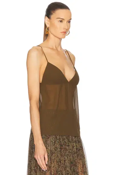 Saint Laurent Camisole Top | Thumbnail 2 Saint Laurent Camisole Top | Thumbnail 2