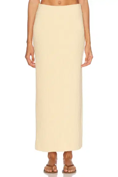 Enza Costa Boucle Knit Skirt | Thumbnail 1 Enza Costa Boucle Knit Skirt | Thumbnail 1