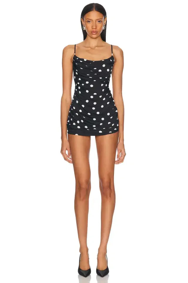 Polka Dot Mini Dress