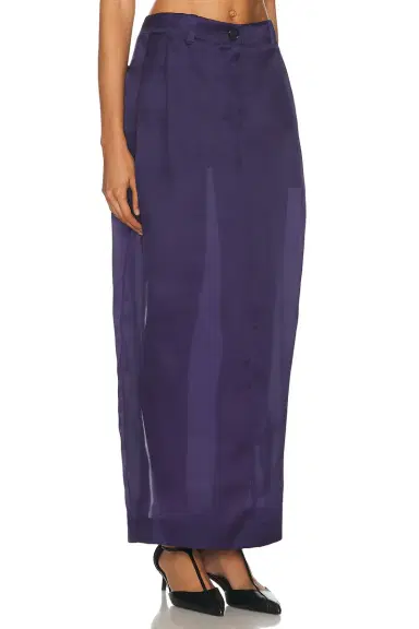 KHAITE Lucian Organza Skirt | Thumbnail 2