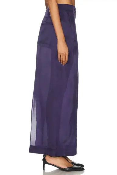 KHAITE Lucian Organza Skirt | Thumbnail 3
