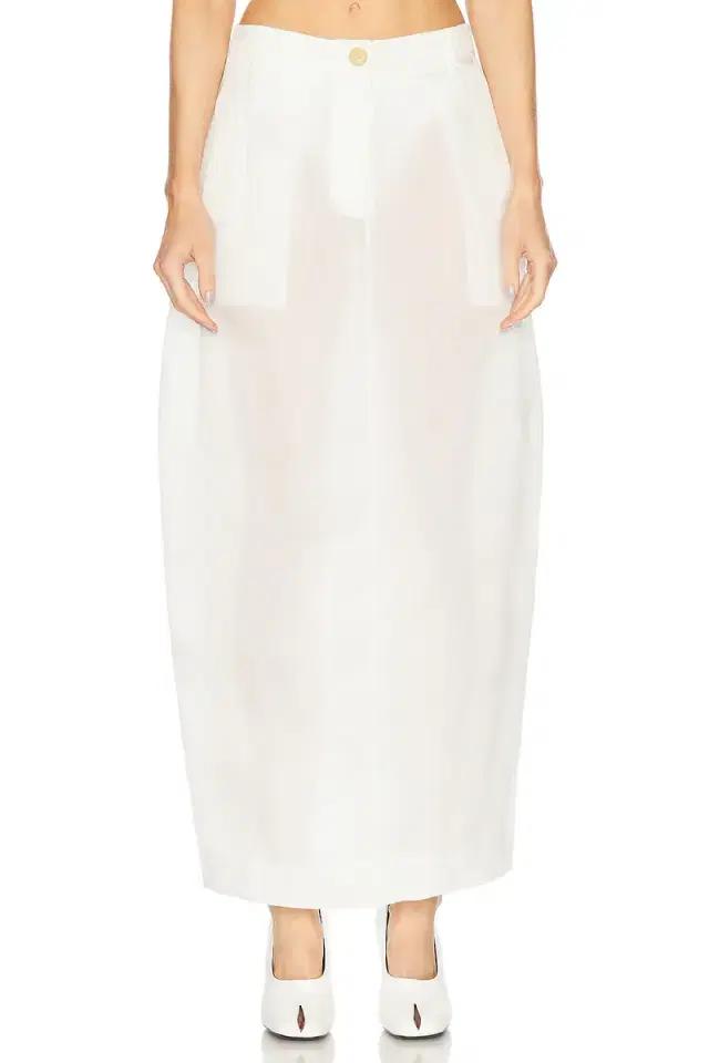 KHAITE Lucian Organza Skirt