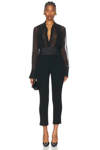 SANS FAFF Tuxedo Cigarette Pant | Thumbnail 5 SANS FAFF Tuxedo Cigarette Pant | Thumbnail 5