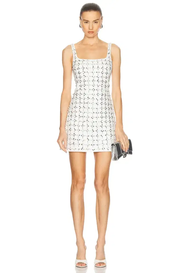 SIMKHAI Ziva Embellished Mini Dress