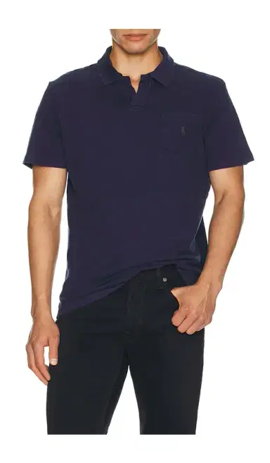 Polo Ralph Lauren Standard Fit Cotton Linen Polo Shirt | Thumbnail 3