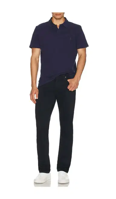 Polo Ralph Lauren Standard Fit Cotton Linen Polo Shirt | Thumbnail 4