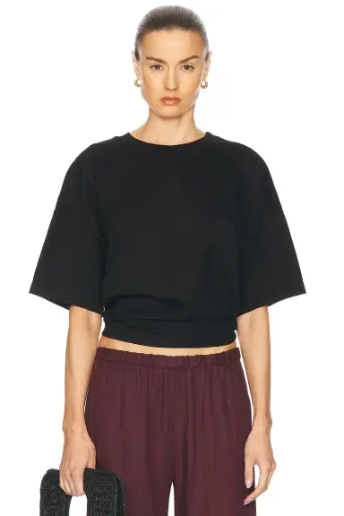 ENZA COSTA Supima Curve Tee | Thumbnail 1 ENZA COSTA Supima Curve Tee | Thumbnail 1