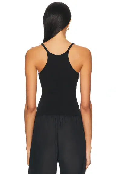 ENZA COSTA Cotton Rib U Tank Top | Thumbnail 3