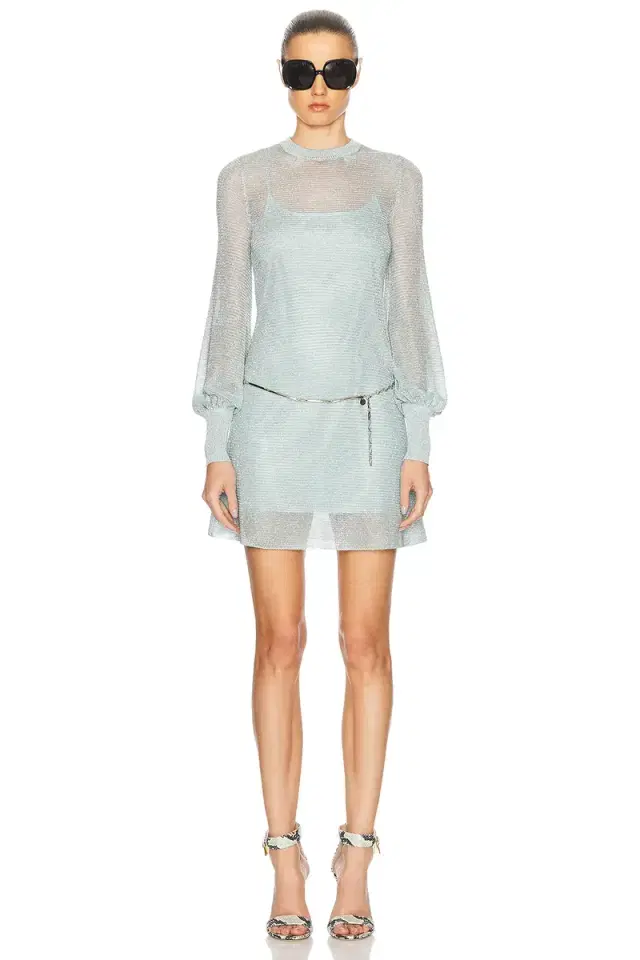 TOM FORD Long Sleeve Mini Dress