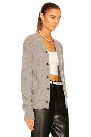 COMME des GARCONS PLAY White Heart Cardigan | Thumbnail 3 COMME des GARCONS PLAY White Heart Cardigan | Thumbnail 3