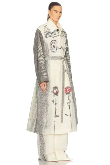 Jean Paul Gaultier Tattoo Trench Coat | Thumbnail 2 Jean Paul Gaultier Tattoo Trench Coat | Thumbnail 2