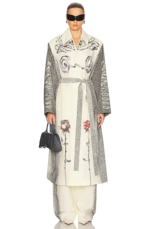 Jean Paul Gaultier Tattoo Trench Coat