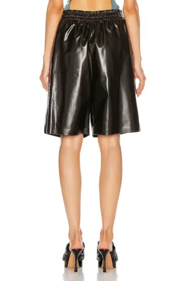 Bottega Veneta Leather Bermuda Short | Thumbnail 3