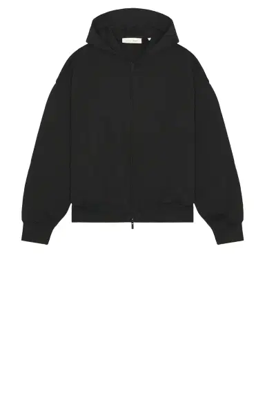 Fear of God Essentials Classic Fit Fleece Zip Up Hoodie | Thumbnail 6