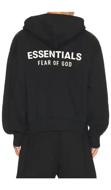 Fear of God Essentials Classic Fit Fleece Zip Up Hoodie | Thumbnail 1