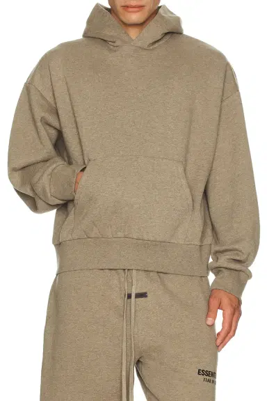 Fear of God Essentials Classic Fit Fleece Hoodie | Thumbnail 3