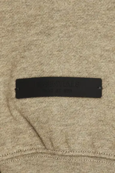 Fear of God Essentials Classic Fit Fleece Zip Up Hoodie | Thumbnail 8