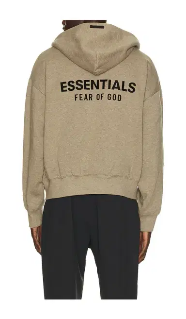 Fear of God Essentials Classic Fit Fleece Zip Up Hoodie | Thumbnail 1