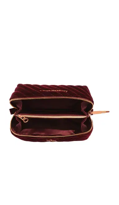 Charlotte Tilbury Velvet Bags Small Organizer Bag | Thumbnail 4 Charlotte Tilbury Velvet Bags Small Organizer Bag | Thumbnail 4