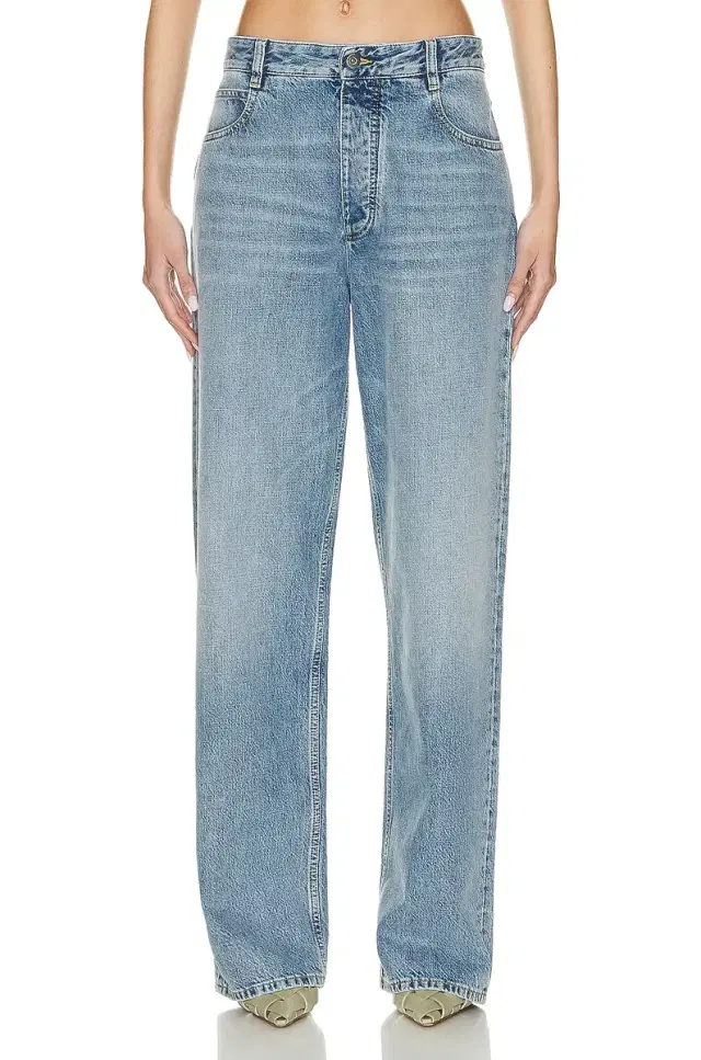 Bottega Veneta Vintage Wide Leg Jeans