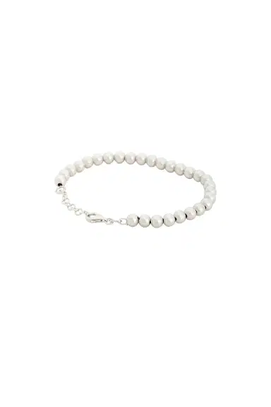 STONE AND STRAND Silver Ball Bracelet | Thumbnail 2