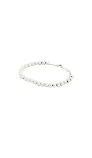 STONE AND STRAND Silver Ball Bracelet | Thumbnail 3